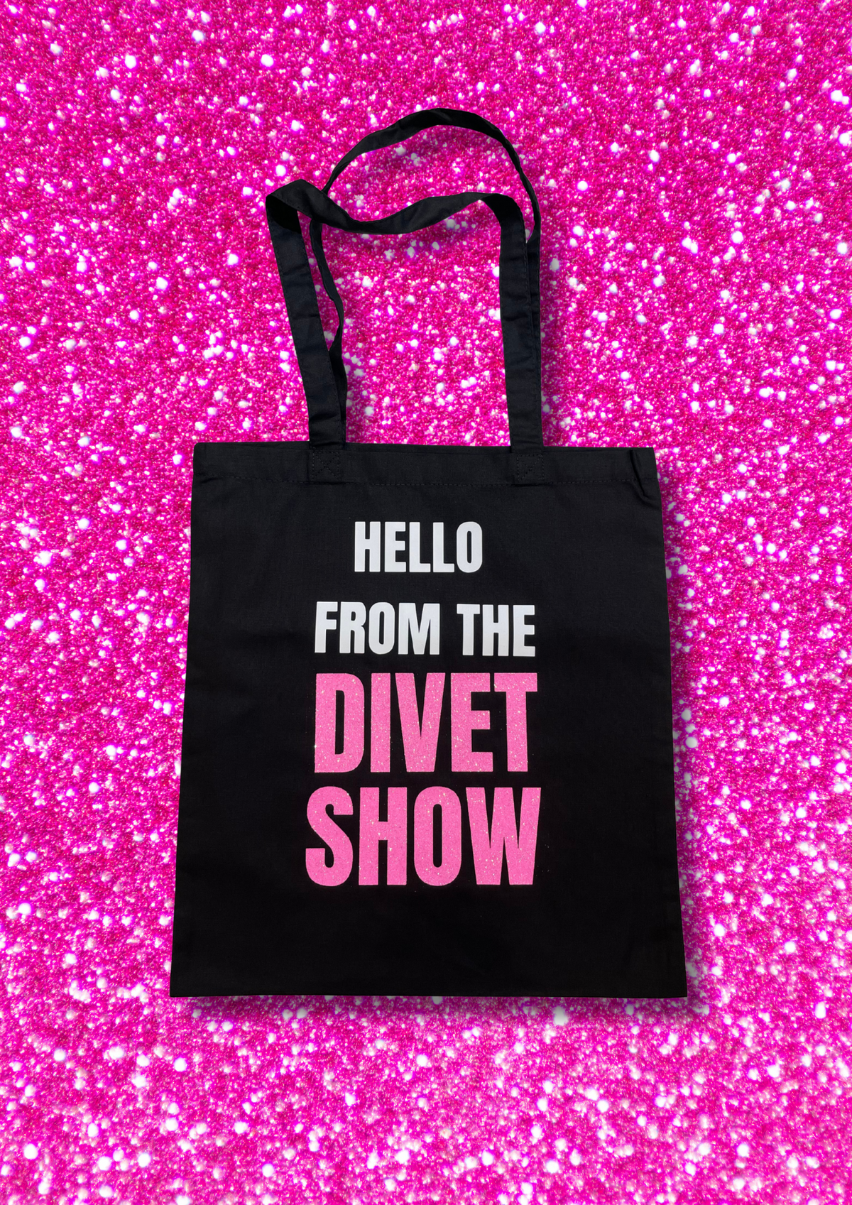 Divet Show kangaskassi Hello from the Divet Show