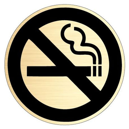 Ei tupakointia -kilpi pyöreä/No smoking sign round