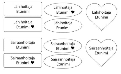 Nimineulat lähihoitaja/sairaanhoitaja