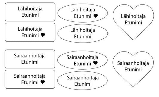 Nimineulat lähihoitaja/sairaanhoitaja
