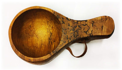 Kuksa kaiverruksella, visakoivu