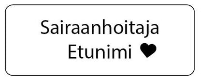 Nimineulat lähihoitaja/sairaanhoitaja