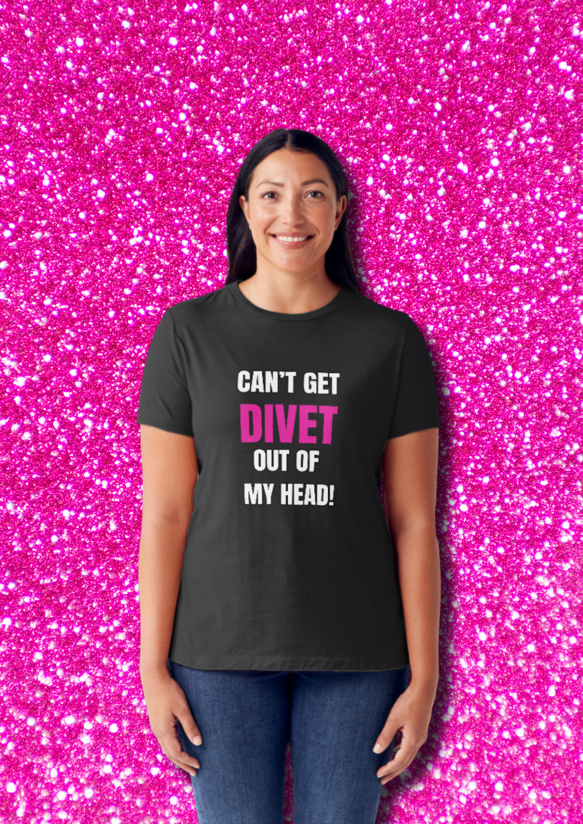 Divet Show Can't get Divet out of my head T-paita